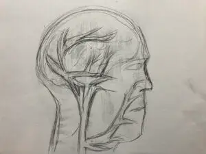 Storyboard by Nick Teti III for blood thinner RX depicting a CV event. https://coloradodirectorofphotography.com